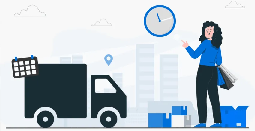 время выполнения заказа в доставке