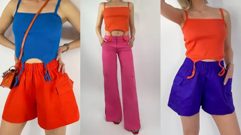 Открытые плечи и спина в летней брендовой одежде