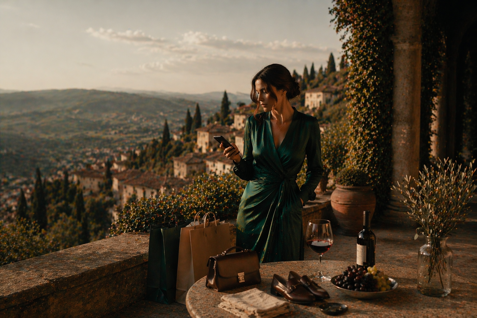 Доступ через соц сети к итальянским товарам